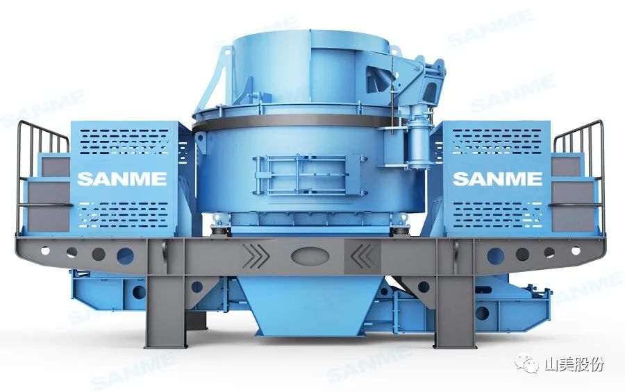 砂石協(xié)會報道！上海山美大進(jìn)料、大產(chǎn)量立式?jīng)_擊破碎機(jī)（制砂機(jī)）成功用于東方希望骨料生產(chǎn)線升級改造項目！